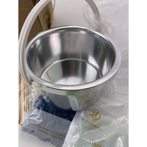 Hair Wax Beads Kit Hair Removal Hot Wax Set with Bowl, Stick Appliers and Beads - Picture 8 of 8